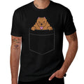 American Bully In The Pocket Cute American Bully  Fade-proof Color T-Shirt