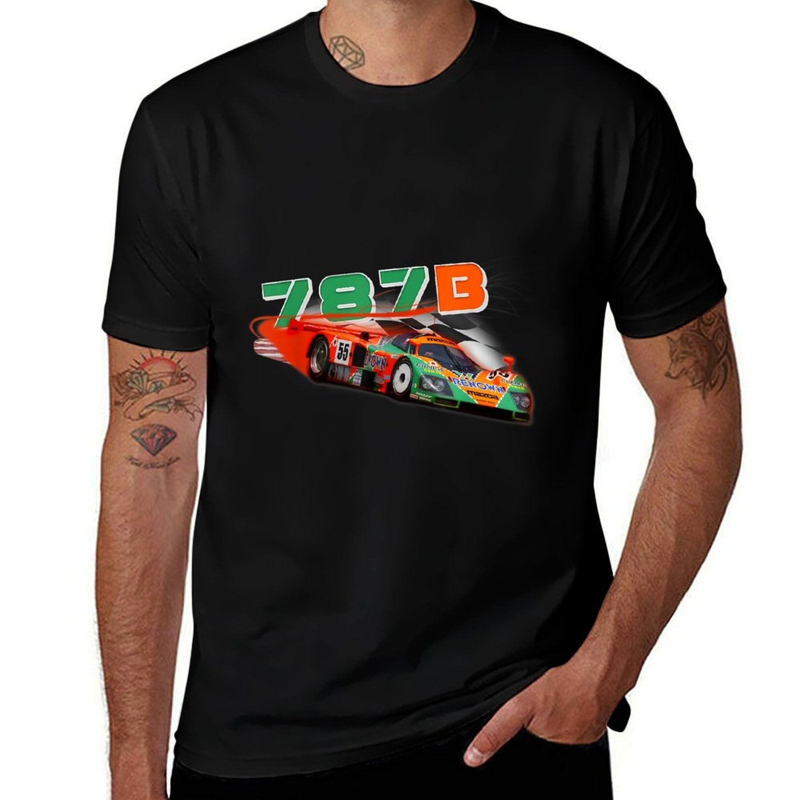 787B Le Mans Vintage Rotary Race Car Comfortable T-Shirt
