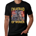 Afraid Of Women - Edgy Skeleton Bootleg Hard Skeleton Meme  Classic T-Shirt